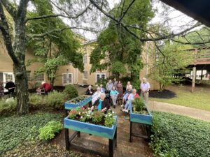 gardening at holland village