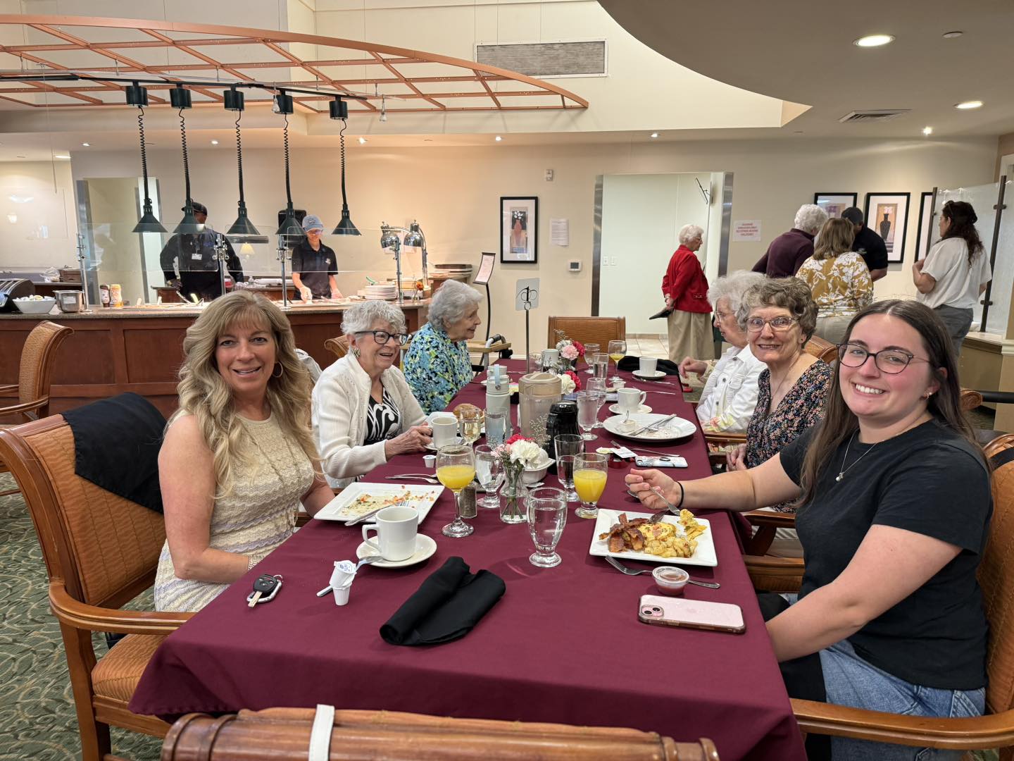 mothers day brunch for holland village residents