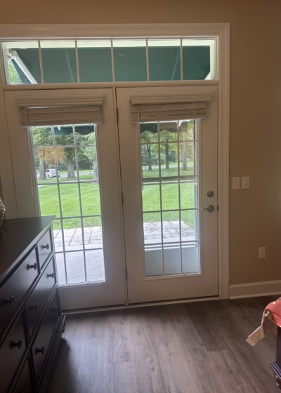 Warwick Cottage french doors